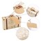 VGOODALL 50PCS Mini Suitcase Party Favor Box, 3"x2"x1.2" Little Luggage Candy Box with Tags for Travel Themed Party, Bridal Shower, Wedding Decorations